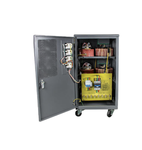 เครื่องควบคุมแรงดันไฟฟ้าอัตโนมัติสามเฟส TNS1-60/AF 60kVA แรงดันไฟฟ้าขาเข้า 280~430V แรงดันไฟฟ้าขาออก 380V ความคลาดเคลื่อน 4% สำหรับอุตสาหกรรม 90% - Product Image 3