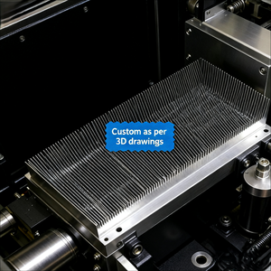 Black Anodized Drone Arm Bracket Custom OEM Parts CNC Machining Plastic Product Manufacturing Industrial Machinery Service - Product Image 2