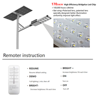 Lampadaire solaire tout-en-un 6V 12V 40W 60Watt IP66 avec poteau Lampe LED bidirectionnelle d'extérieur à bas prix