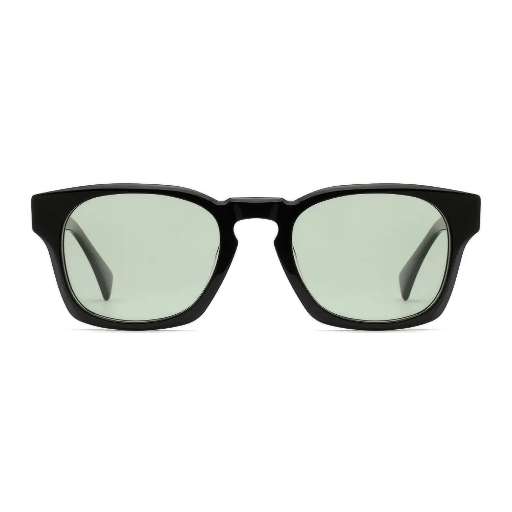 2024 Luxury Design High Quality Custom Logo Women Trendy UV400 Bevel Acetate Polarized Shades Sunglasses