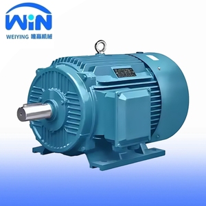 มอเตอร์แบบอะซิงโครนัส CE ROHS 380V 50/60Hz 1500rpm 0.75kW-100kW IP54/55 ซีรีส์ YE3 ลวดทองแดง 100% สามเฟส AC YE3/YE2, YE3 Ser - Product Image 2