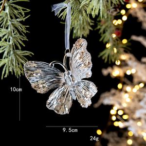 Adornos Navideños Acrílicos con Brillantina, Forma de Copo de Nieve, Decoraciones Colgantes para Árbol de Navidad, Decoración para Fiestas - Product Image 4