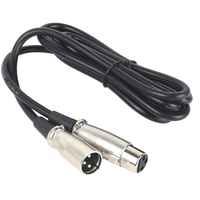 Câble Audio XLR équilibré mâle à femelle pour amplificateur de mélangeur et extension de microphone Câble vidéo et audio de haute qualité