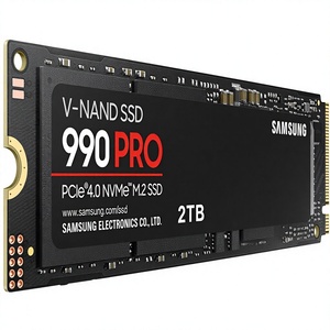 Para SSD 990 <span class=keywords><strong>PRO</strong></span> 2TB PCIe 4.0 NVMe M.<span class=keywords><strong>2</strong></span> 2280 7,450 MB/s, Unidad Interna de Alta Gama para Computación y Juegos (MZ-V9P2T0B/AM) - Product Image 1