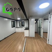 Casa Contenedor Modular Prefabricada Personalizada de 20 pies, Expandible, con Cocina, Casa Prefabricada en Alquiler