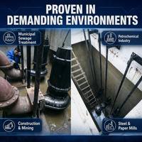 Bomba de Aguas Residuales para Tratamiento de Aguas Residuales, Bomba Centrífuga PW Resistente a la Corrosión, de Alta Eficiencia y Ahorro de Energía
