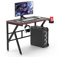 BEISIJIE Vente Chaude Direct Usine Support de Tasse en Bois Noir en Forme de K pour Bureau de Gaming, Conception Extensible, Usage Commercial, Anti-pression