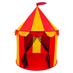 Fabricante personalizado nuevo amarillo y rojo princesa juego niños niñas grandes niños jugar tienda casa - Product Image 1