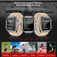Échantillon gratuit NEEXXT C30 Pro Prix de gros Grand écran tactile 2,19 pouces TFT Tracker sportif BT Appel vocal par téléphone Montre intelligente