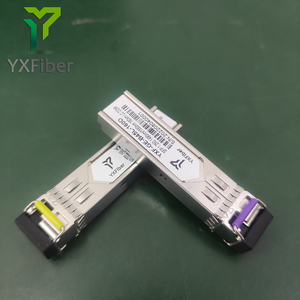 Módulo Transceptor Óptico de Fibra Única Gigabit SFP 1.25Gbps BiDi 160km 1490/1550nm SMF LC DDM para <span class=keywords><strong>Switch</strong></span> Ethernet - Product Image 4