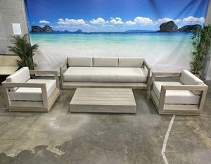 Meubles en bois de teck de luxe, ensemble de <span class=keywords><strong>canapé</strong></span> d'extérieur/jardin/patio - Product Image 1
