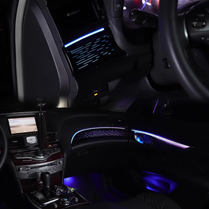 Éclairage d'ambiance intérieur SJC pour <span class=keywords><strong>Infiniti</strong></span> Q70/Q70L 2011-2021 – Accessoires de voiture pour une ambiance lumineuse améliorée - Product Image 2