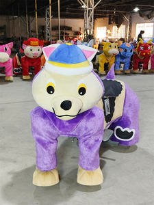 Mini Eyes Dog Voiture à chevaucher électrique pour enfants, en peluche, à monnayeur, en forme de chien, pour centres commerciaux intérieurs - Product Image 5