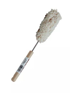 Hisopo lubricante de cuentas de acero de 10 "para el hogar, cepillo de fibras de algodón personalizable, mango de madera para cubo de lubricante automático - Product Image 2