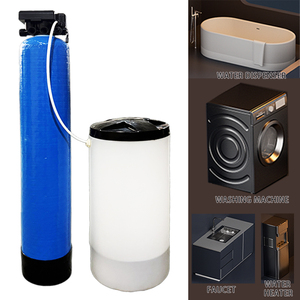 Adoucisseur d'eau central intelligent à technologie de résine échangeuse d'ions, régénération automatique, élimine les ions calcium et magnésium, usage domestique - Product Image 2