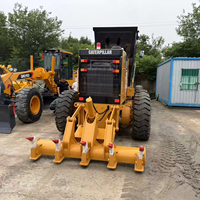 Niveleuse à moteur Caterpillar 140K d'occasion, d'origine américaine, à vendre