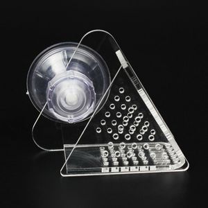 Mangiatoia per gamberetti acquario accessorio a forma di V in plastica per pesci con ventosa per l'alimentazione dei vermi negli acquari di gamberetti - Product Image 5