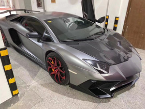 Pour <span class=keywords><strong>Lamborghini</strong></span> <span class=keywords><strong>Aventador</strong></span> LP700 Kit de carrosserie en Fiber de carbone <span class=keywords><strong>Aventador</strong></span> LP720 LP750 amélioré MSY Style capot en Fiber de carbone couvre-nez - Product Image 5