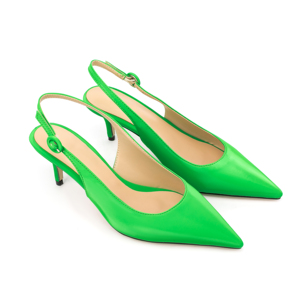 Eleganti scarpe estive con <span class=keywords><strong>tacco</strong></span> singolo a punta cavi da <span class=keywords><strong>donna</strong></span> <span class=keywords><strong>sandali</strong></span> Slingback - Product Image 5