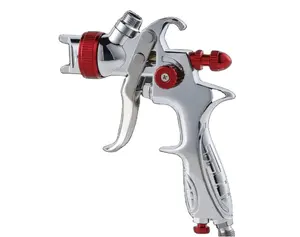 Profissional 1.3mm pistolas de aire hvlp auto kit de pintura spray pistola gravity feed 600ML