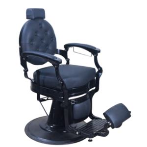 Sillón de Peluquería Retro de Lujo, Hidráulico, Reclinable, para Corte de Cabello, Masajes y Aseo, Mueble de Cuero para Gimnasio - Product Image 6