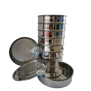 OBRK Standard Lab Woven Wire Mesh Stainless Steel Copper Test Sieve For Soil Testing