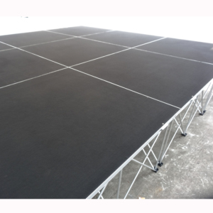 Scène pliable légère en aluminium pour événements extérieurs, scène portable - Product Image 1