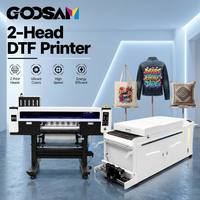 Impresora DTF Automática de 60 cm con Secador Agitador y Cabezales Duales XP600 I1600 I3200 para Suministro a Fábricas de Prendas y Camisetas