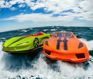 Bateau de plaisance inspiré de la <span class=keywords><strong>Ferrari</strong></span>, prix d'usine, bateau à réaction, rouge élégant, pour croisières de loisirs et divertissements en parc aquatique - Product Image 6