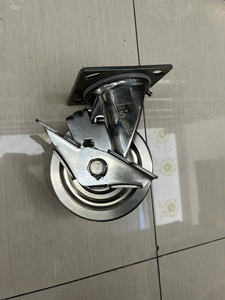 Rueda giratoria de acero inoxidable resistente al calor y a altas temperaturas de 4, 5, 6 y 8 pulgadas, de uso medio, a precio económico, procedente de Vietnam. - Product Image 2