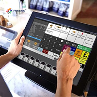 FINELINK 13.3 "haute luminosité Android industriel étanche tablette Hmi Atm Flexible interactif capacitif écran tactile panneau
