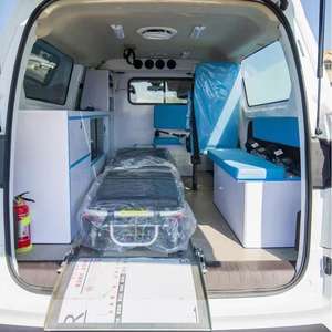 Nouvelle ambulance hospitalière à configuration avancée équipée d'une clinique dentaire mobile d'assistance respiratoire pour le transport médical - Product Image 5