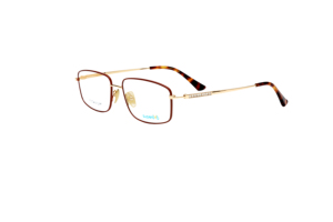 Superovo thiết kế kim cương biểu tượng tùy chỉnh Titanium kính quang học cho Unisex cao cấp rõ ràng ống kính cổ điển cổ điển thời trang vàng - Product Image 4