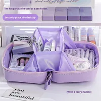 Trousse à crayons transparente en plastique grande capacité pour garçons, nouveauté 2024, fournitures scolaires pour écoles et bureaux