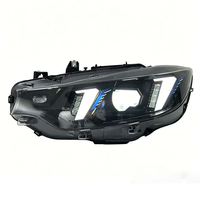 SJC USA STOCK LOCAL pour BMW Série 4 F32 F80 F82 F33 F36 2013-2019 Phares Snake-eye Tricolores Blanc & Jaune & Ambre en Gros