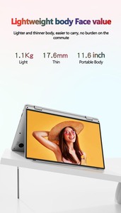 Notebook Mini portabel kustom PC 11.6 inci layar sentuh Win 11 layar sentuh 1TB SSD Intel N4020 <span class=keywords><strong>LAPTOP</strong></span> saku pendidikan - Product Image 3