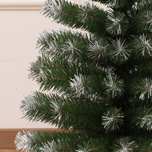 New Arrival Pointed-Tip White Flocked PVC <b>Tabletop</b> Christmas <b>Tree</b>, Xmas Decoration for Living Room & Bedroom - Product Image 6