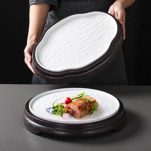 Xiangyuan Irregular <b>Melamine</b> <b>Plate</b> For Restaurant Hotel Use Artistic Plating Dishes - Product Image 1