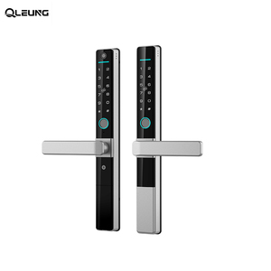 Serrures de porte en aluminium étanches IP65 S601, serrure intelligente Tuya, serrure à empreintes digitales <span class=keywords><strong>double</strong></span> face, serrure à carte TTlock, serrure de porte coulissante - Product Image 4