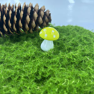 Figuras de Hongos Hechas a Mano con Lámparas de Murano, Adornos de Cristal en Miniatura, Pequeñas Piezas Decorativas para la Decoración del Hogar - Product Image 5