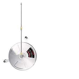 15 "áp lực cao Máy giặt bề mặt sạch hơn vòi phun <span class=keywords><strong>3</strong></span> bánh xe thép không gỉ Nhà ở 1/4" Kết nối nhanh chóng biến phun mẫu - Product Image 2