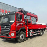 Nouvelle petite grue montée sur camion avec moteur Yuchai Garantie de 2 ans Capacité de 4200 kg