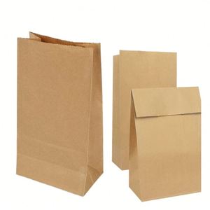 Sacs en papier kraft brun sans poignée, très résistants, à prix abordable, adaptés pour contenir des fruits et des légumes, exportés du Vietnam - Product Image 5