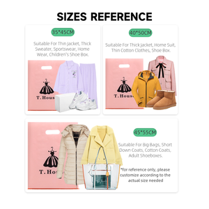 Biểu Tượng Tùy Chỉnh Thiết Kế In Ấn Quần Áo Phân Hủy Sinh Học Nhựa Mua Sắm Túi Chết Cắt Xử Lý Túi Nhựa Túi Với Logo - Product Image 5