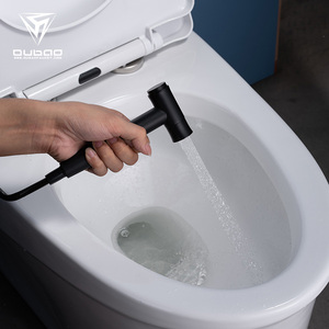 Отель клапан черный кран Туалет Вложение воды Ручной Биде опрыскиватель - Product Image 6