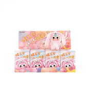 100% Authentique Baby Three Little Cutie 3ème Génération Mignonne Poupée en Vinyle et Peluche Boîte Mystère Breloques Porte-clés Pendentif Tendance et de Collection