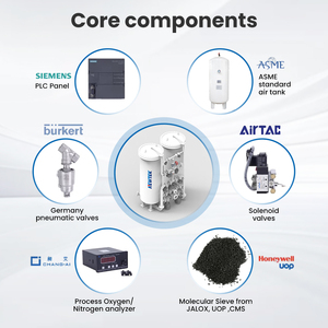 Newtek Goedkope Prijs 99% 25nm 3/H Gecertificeerd Psa Zuurstof <span class=keywords><strong>Generator</strong></span> Fabriek Voor Ijzer En Staal Metallurgie Industrie - Product Image 3