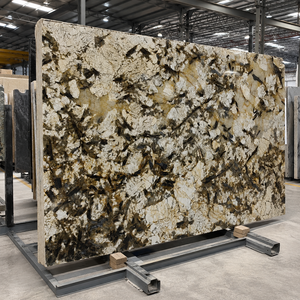 UNIONSTONE Brasil Cuarcita Pandora en Losas Grandes, Baldosas de Piedra Natural Única y de Lujo Moderno, 1 Año de Garantía para Paredes, Pisos y Encimeras - Product Image 3