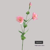 Bunga Lisianthus Buatan |   Bunga Tiruan Warna Ungu 82cm - Gaya Modern untuk Dekorasi Hotel, Mal & Restoran |   Kualitas Tinggi
