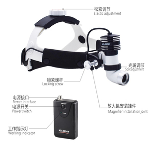 KD-205AY-1 lampu depan 5W dengan lampu depan kecerahan tinggi daya tinggi isi ulang 5w lampu medis <span class=keywords><strong>ENT</strong></span> Dental lampu bedah - Product Image 5